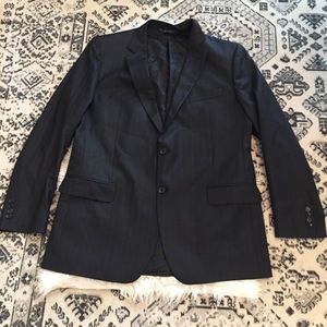 Brooks Brothers Navy Jacket Suit Coat 46 L 41